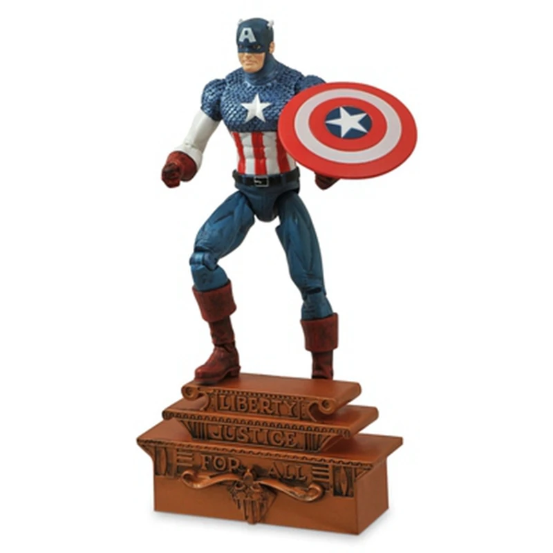 Marvel Select Captain America Action Figure Toy Brinquedos Figurals Collection Model Gift
Marvel Select Captain America Action Figure Toy Brinquedos Figurals Collection Model Gift
