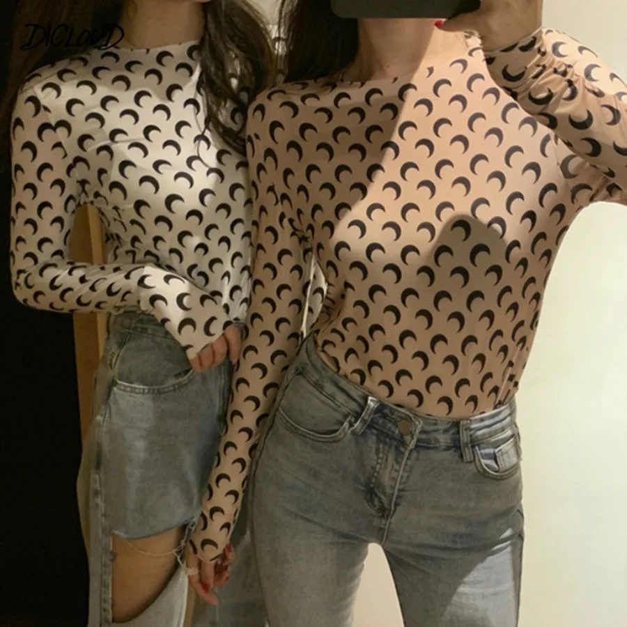 Print Casual Summer T Shirt Women Tight Long Sleeve O Neck Tshirt Ladies Fashion Korean Plus Size Slim Tops Female XXL
Print Casual Summer T Shirt Women Tight Long Sleeve O Neck Tshirt Ladies Fashion Korean Plus Size Slim Tops Female XXL
