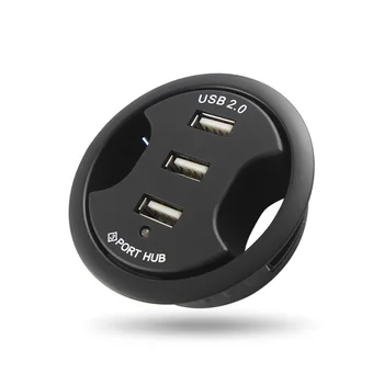 Office Computer Desk Round Hole USB Splitter USB Hubs Converter for Laptop/PC/Mac Expansion Interface 3 Port 1.4 Plug play
Office Computer Desk Round Hole USB Splitter USB Hubs Converter for Laptop/PC/Mac Expansion Interface 3 Port 1.4 Plug play