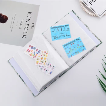 100 Slots Professional Nail Stickers Holder Stickers Collect Literary Atmosphere Nail Stickers Organizer Holder Bag
100 Slots Professional Nail Stickers Holder Stickers Collect Literary Atmosphere Nail Stickers Organizer Holder Bag