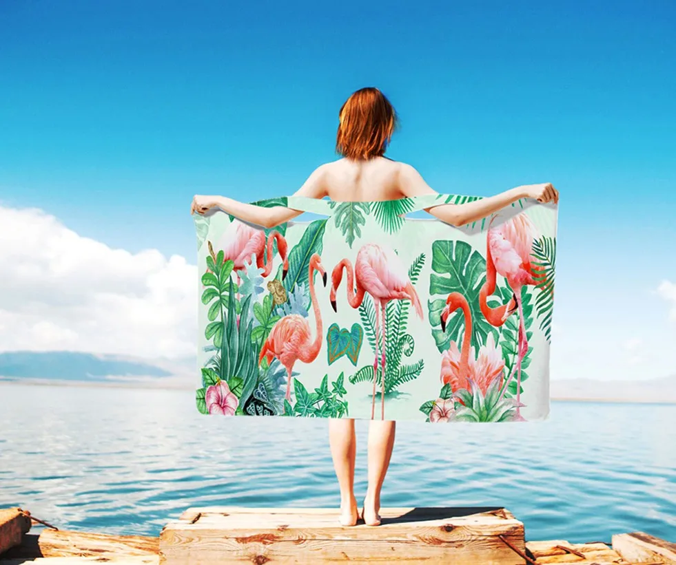 Flamingo photo print personality diy custom bath towel 3d towel Nordic style microfiber towel Jane European scarf
Flamingo photo print personality diy custom bath towel 3d towel Nordic style microfiber towel Jane European scarf