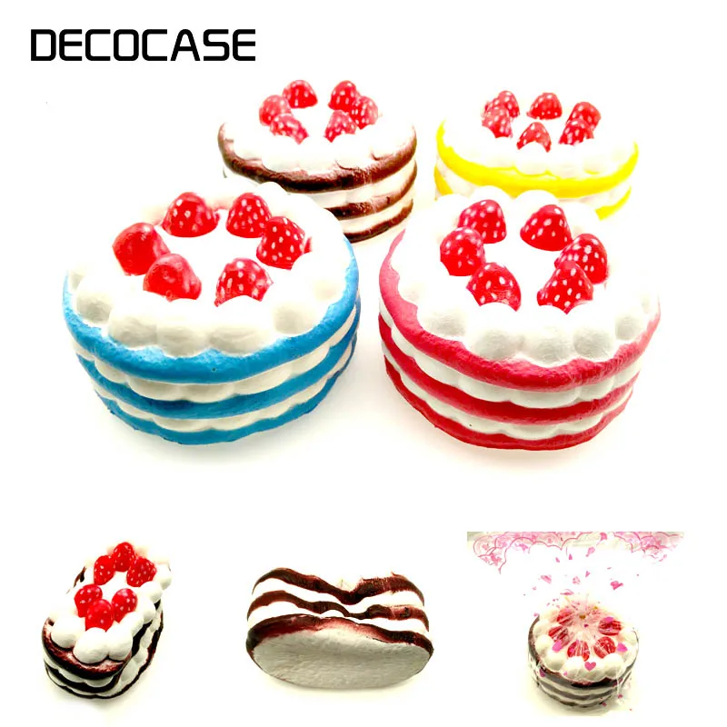 Decocase Supler Slow Rising Scented Strawberry Cake Best Kids Gifts Jumbo Size Yellow Red Chocolate Color Slow Rising Squishy
Decocase Supler Slow Rising Scented Strawberry Cake Best Kids Gifts Jumbo Size Yellow Red Chocolate Color Slow Rising Squishy