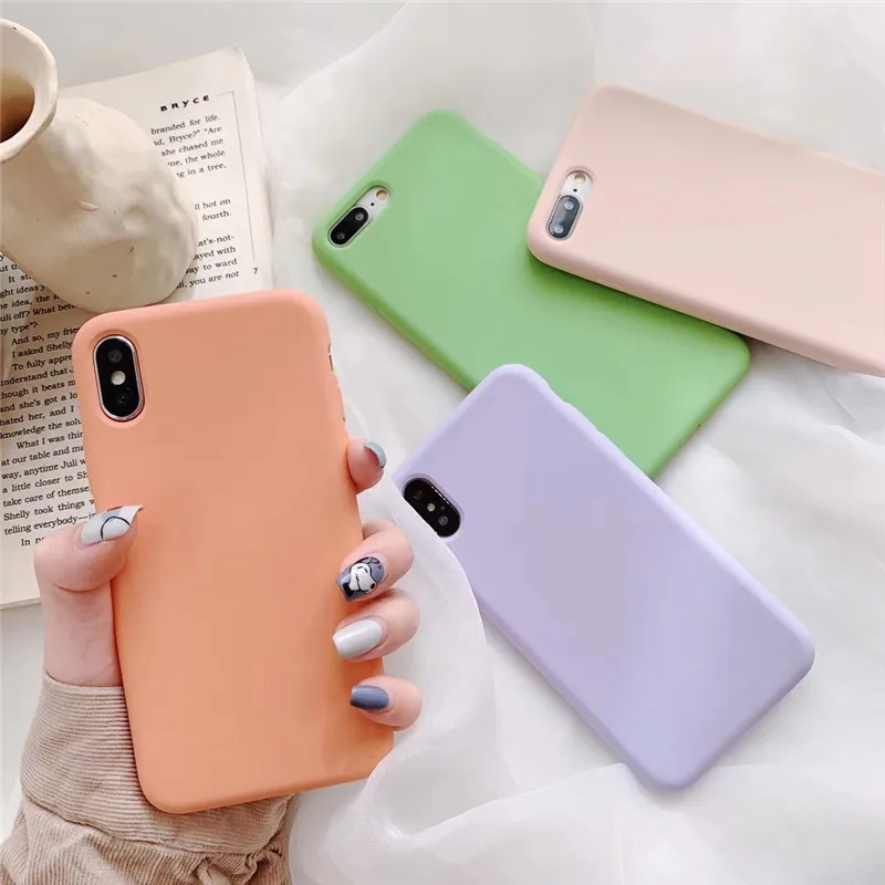 Simple Solid Color Liquid Silicone Case For iPhone X XR XS MAX Case For iPhone 6 6S 7 8 Plus Drop-Proof All-Inclusive Soft Case
Simple Solid Color Liquid Silicone Case For iPhone X XR XS MAX Case For iPhone 6 6S 7 8 Plus Drop-Proof All-Inclusive Soft Case