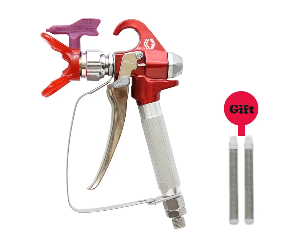 2019 New New High Quality Airless Spray Gun For Graco TItan Wagner Paint Sprayers With 519 Spray Tip Best Promotion
2019 New New High Quality Airless Spray Gun For Graco TItan Wagner Paint Sprayers With 519 Spray Tip Best Promotion