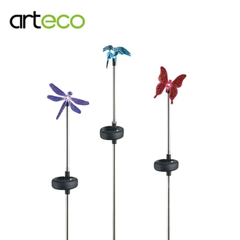 3-Pack Multi color Solar Lamp Clear Hummingbird, Butterfly & Dragonfly Solar Stake Light Outdoor Garden solar Light
3-Pack Multi color Solar Lamp Clear Hummingbird, Butterfly & Dragonfly Solar Stake Light Outdoor Garden solar Light