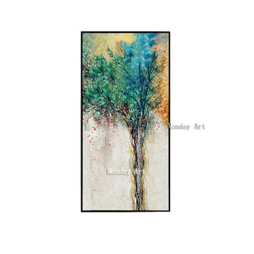 CR-Pachira-Macrocarpa-Painting-Wall-Art-Framework-Pictures-Modern-Painting-For-Living-Room-Background-Wall-Oil (3)