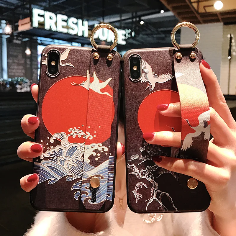 Wrist Strap Case For Xiaomi Mi 9 Case For Redmi Note 6 5 5A Prime 4X Case Retro Flower Leaves Cover For Xiomi Mi A2 A1 Mix 2 S 8
Wrist Strap Case For Xiaomi Mi 9 Case For Redmi Note 6 5 5A Prime 4X Case Retro Flower Leaves Cover For Xiomi Mi A2 A1 Mix 2 S 8