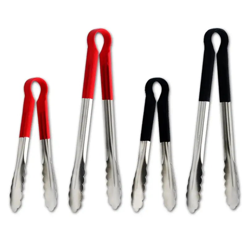 Stainless Steel Kitchen Tongs Cooking Utensils BBQ Barbecue Baking Ice Meat Salad Food Serving Clip Clamp With Non-Slip Handle
Stainless Steel Kitchen Tongs Cooking Utensils BBQ Barbecue Baking Ice Meat Salad Food Serving Clip Clamp With Non-Slip Handle