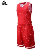 Men Women 3D Basketball Jersey Sets Uniforms basketball Sports jerseys Shirts Shorts Breathable Quick Dry $1.8 print Number Name image