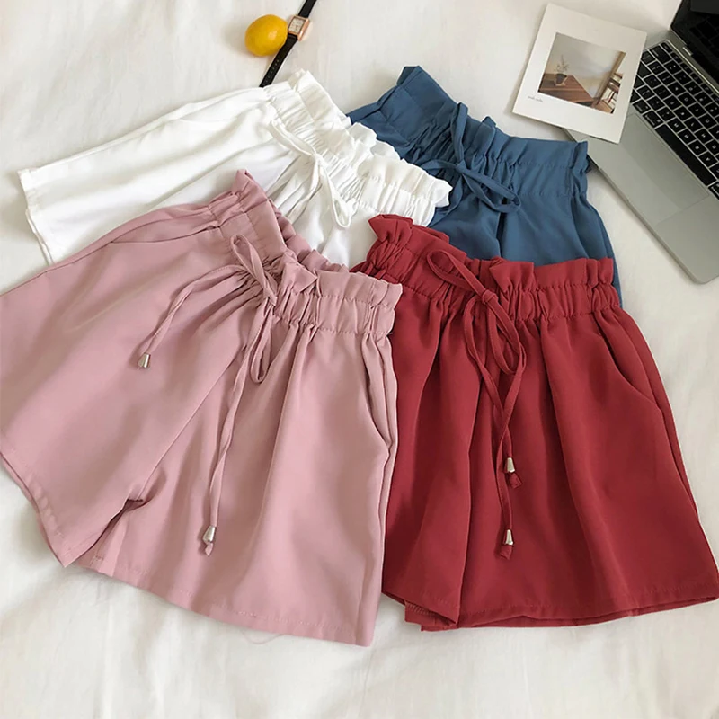 Solid Korean Harajuku Summer Shorts Women 2019 Fashion Loose Ladies Casual Pocket High Waist Wide Leg Shorts Female
Solid Korean Harajuku Summer Shorts Women 2019 Fashion Loose Ladies Casual Pocket High Waist Wide Leg Shorts Female