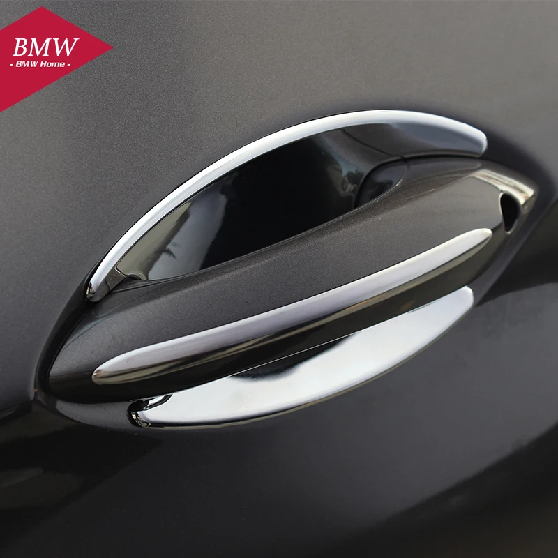 4PCS Car Styling Chrome Door Handle Bowl Frame Molding Cover Trim stickers for BMW 5 7Series 5GT F10 F01 F07 Auto Accessories
4PCS Car Styling Chrome Door Handle Bowl Frame Molding Cover Trim stickers for BMW 5 7Series 5GT F10 F01 F07 Auto Accessories