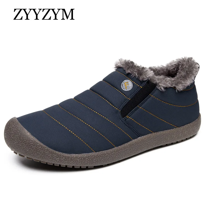 ZYYZYM 2019 Men Boots Winter Boots Men Keep Warm Shoes Unisex Casual Waterproof Plush Male Men Snow Boots Large size
ZYYZYM 2019 Men Boots Winter Boots Men Keep Warm Shoes Unisex Casual Waterproof Plush Male Men Snow Boots Large size