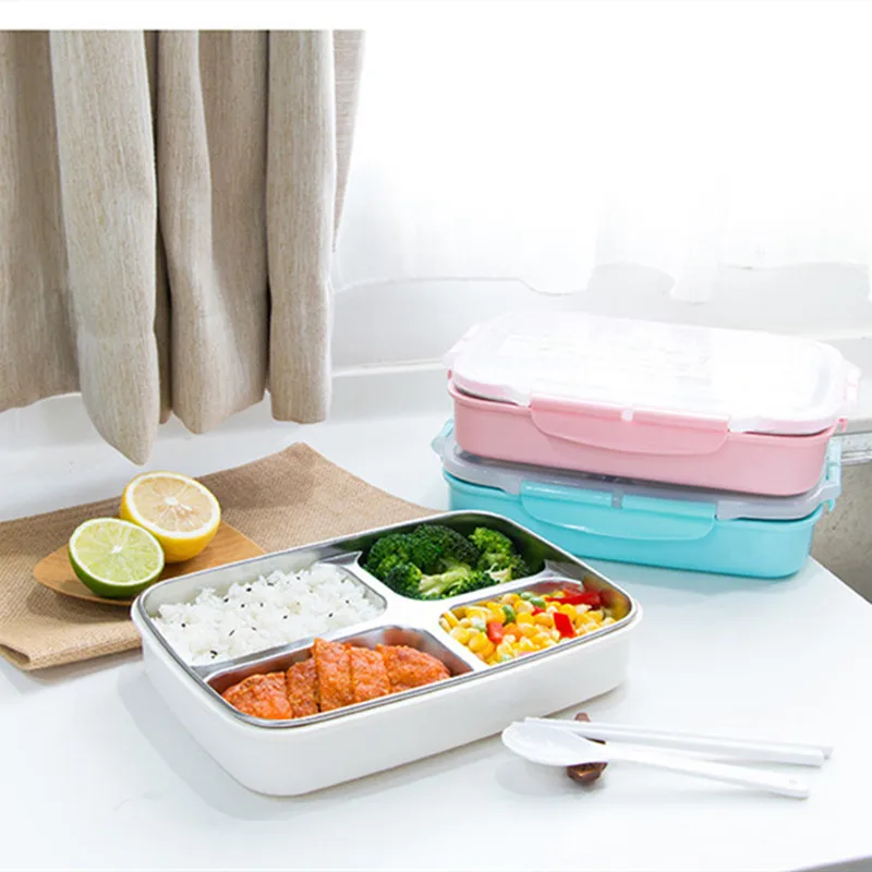 Lunch box stainless steel food container with heating Container Portable Bento Lunch box for children Thermo-hermetic tableware
Lunch box stainless steel food container with heating Container Portable Bento Lunch box for children Thermo-hermetic tableware