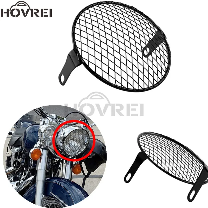 Universal 7" Retro Motorcycle Headlight Mesh Grill Mask Headlamp Protector Guard Cover for Cafe Racer Headlight Grille Covers
Universal 7" Retro Motorcycle Headlight Mesh Grill Mask Headlamp Protector Guard Cover for Cafe Racer Headlight Grille Covers