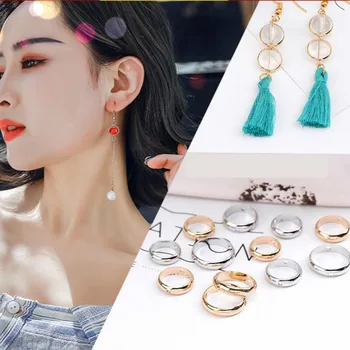 Copper 18 K Gold Jewelry Findings Round Ring With Holes For Jewelry Making Diy Earrings Accessories & Components
Copper 18 K Gold Jewelry Findings Round Ring With Holes For Jewelry Making Diy Earrings Accessories & Components