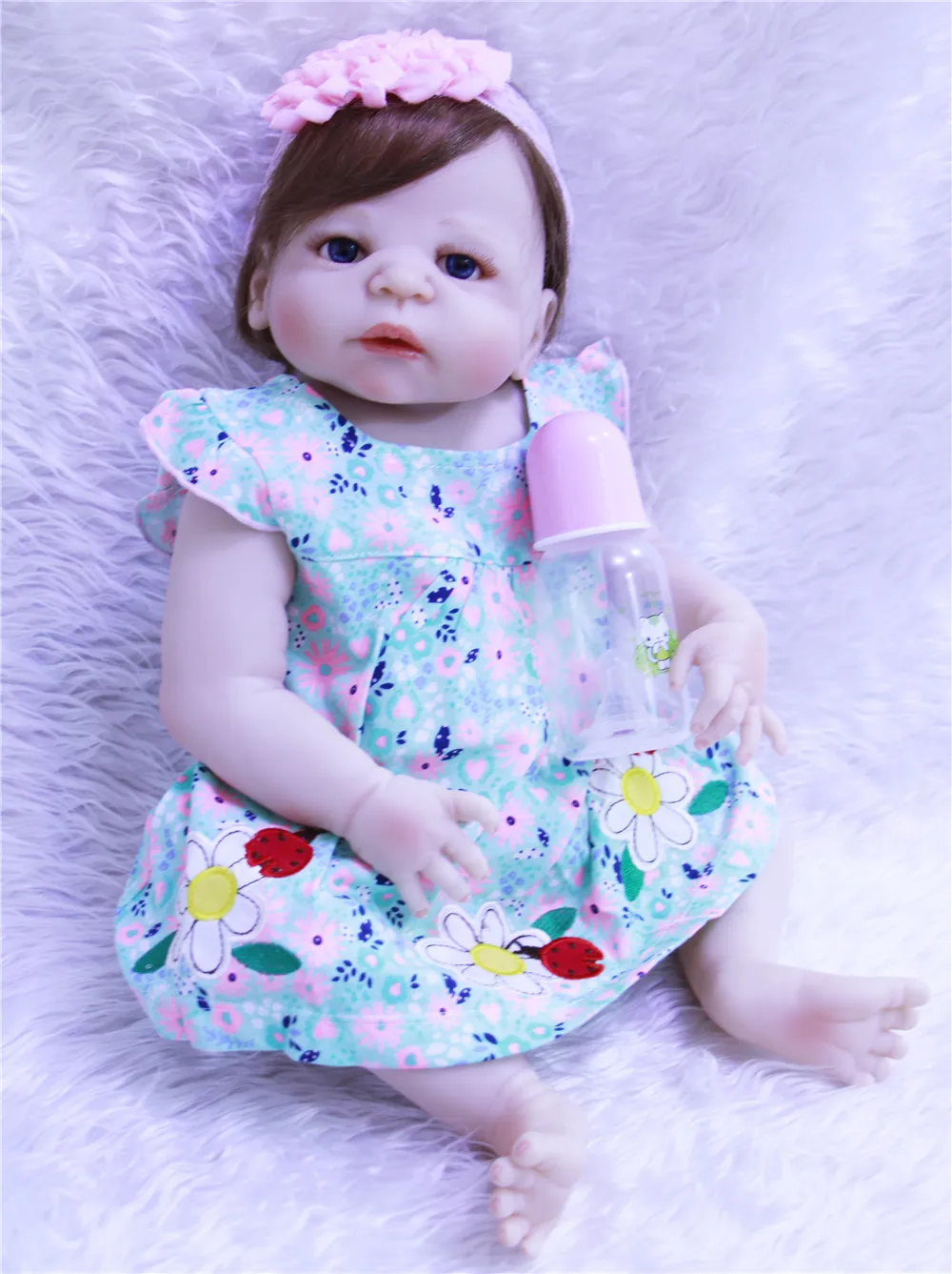 57cm Reborn Baby Doll Full Silicone Vinyl Preemie Doll Already Finished Girl Toddler Bebe Reborn Art Collection Doll Gift
57cm Reborn Baby Doll Full Silicone Vinyl Preemie Doll Already Finished Girl Toddler Bebe Reborn Art Collection Doll Gift
