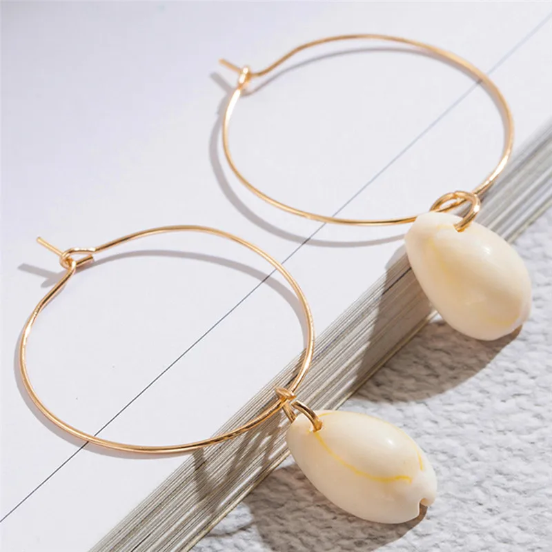 Minimalist Golden Round with Shell Dangle Drop Earrings for Women Female 2019 Trendy Engagement Wedding Jewelry Accessories Gift
Minimalist Golden Round with Shell Dangle Drop Earrings for Women Female 2019 Trendy Engagement Wedding Jewelry Accessories Gift
