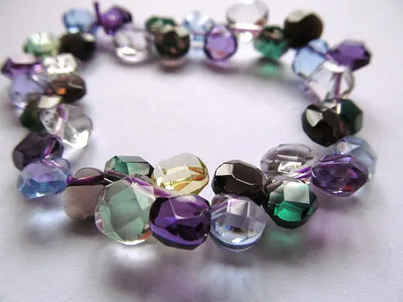 2strands Rainbow Rock Crystal quartz genuine clear white blue green amethyst quartz bead teardrop drop briolette wholesale beads
2strands Rainbow Rock Crystal quartz genuine clear white blue green amethyst quartz bead teardrop drop briolette wholesale beads