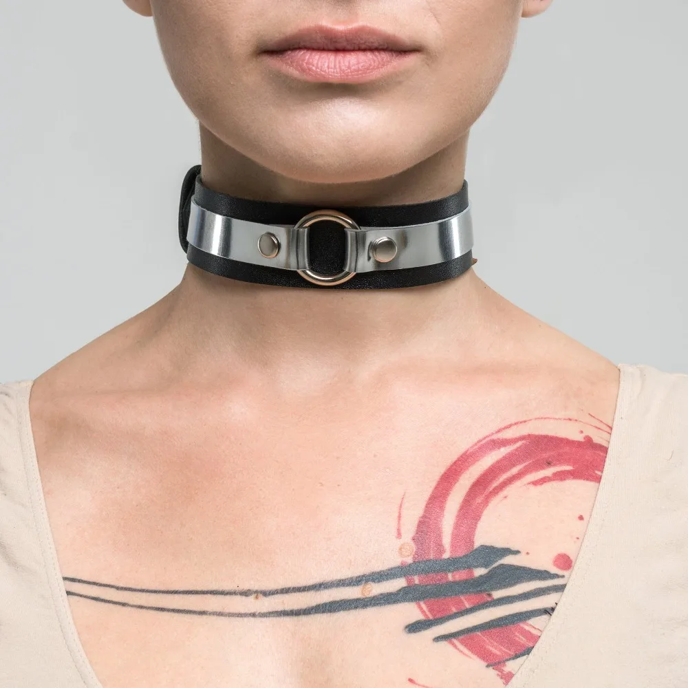 Fashion Sexy Harajuku Handmade Stud Rock Collar Punk Goth Heart O-Round Leather Choker Necklace torques
Fashion Sexy Harajuku Handmade Stud Rock Collar Punk Goth Heart O-Round Leather Choker Necklace torques