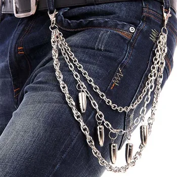 New Boys Punk Belt waist chain Mens Womens Fashion Rock Trousers chain Hip Hop Skull Chain Men Women Metal Chain
New Boys Punk Belt waist chain Mens Womens Fashion Rock Trousers chain Hip Hop Skull Chain Men Women Metal Chain