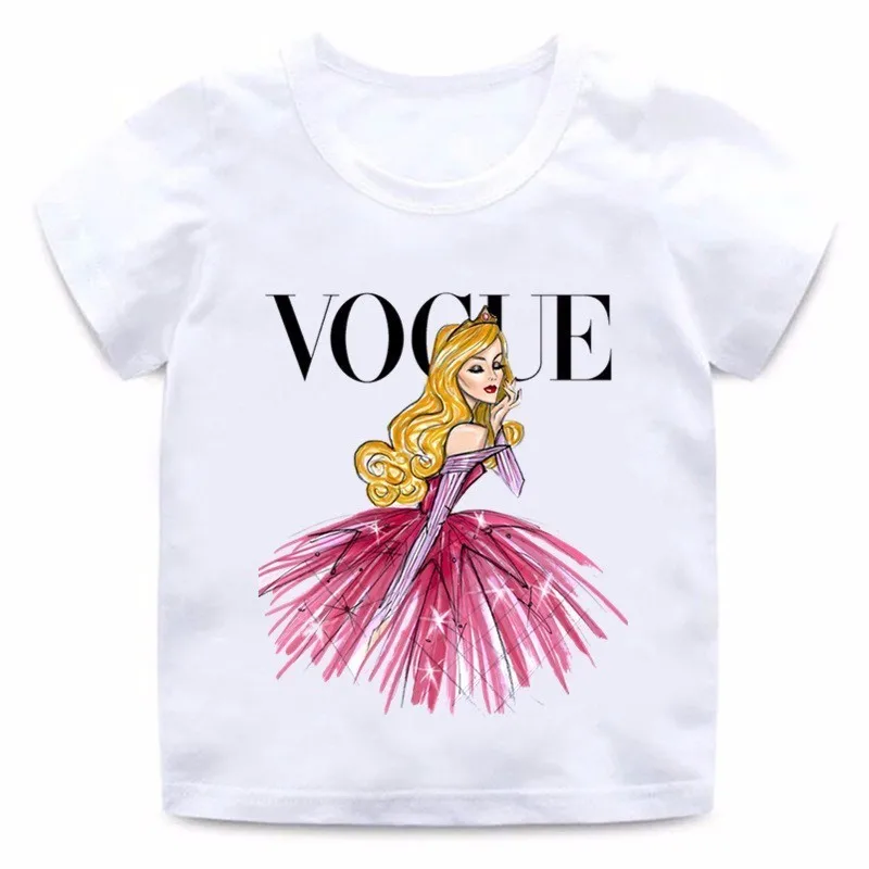 Vogue Princess Print Girls T Shirt Cartoon Funny Casual Kids Clothes Summer Harajuku White Baby T-shirt,ooo5209
Vogue Princess Print Girls T Shirt Cartoon Funny Casual Kids Clothes Summer Harajuku White Baby T-shirt,ooo5209