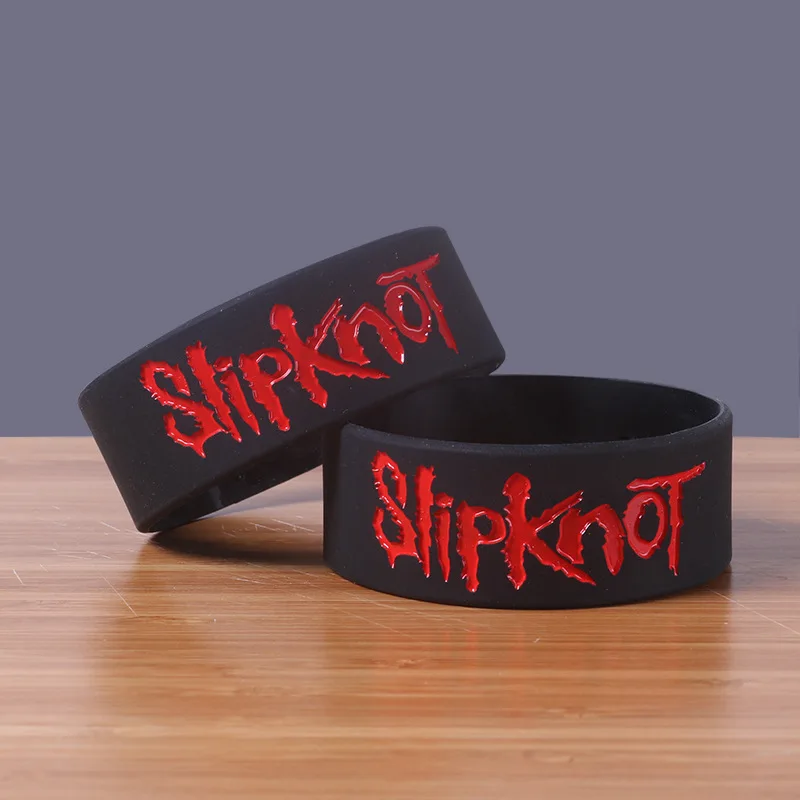 Slipknot silica gel Bracelet Black Bottom red Bracelet totem Bracelet platform spot
Slipknot silica gel Bracelet Black Bottom red Bracelet totem Bracelet platform spot