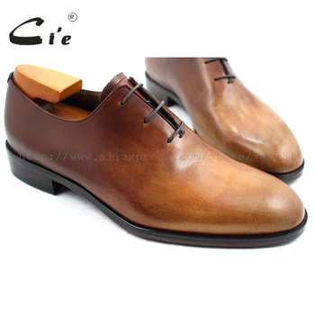 cie Free Shipping Custom Bespoke Handmade Genuine Calf Leather Men's Oxford Shoe Color Brown Patina No.OX222 (adhesive craft)
cie Free Shipping Custom Bespoke Handmade Genuine Calf Leather Men's Oxford Shoe Color Brown Patina No.OX222 (adhesive craft)