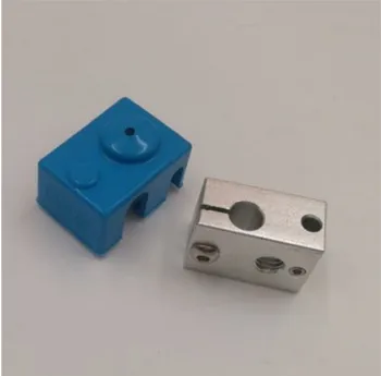 V6 heater block and silicone sock upgrade kit V6 cartridge-style heater block +sock 23x16x12 mm for Reprap Prusa i3
V6 heater block and silicone sock upgrade kit V6 cartridge-style heater block +sock 23x16x12 mm for Reprap Prusa i3