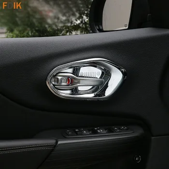 4pcs Chrome Interior Door Handle Cover Frame Molding Trim Garnish for Jeep Cherokee 2014 2015 2016
4pcs Chrome Interior Door Handle Cover Frame Molding Trim Garnish for Jeep Cherokee 2014 2015 2016