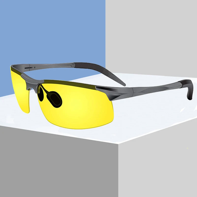 Night Driving Glasses -Semi Polarized Yellow Tint HD Vision Anti Glare Lens UV400 Driver Unbreakable Metal Frame Sunglasses N001
Night Driving Glasses -Semi Polarized Yellow Tint HD Vision Anti Glare Lens UV400 Driver Unbreakable Metal Frame Sunglasses N001