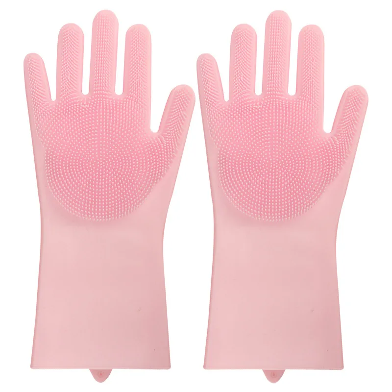high quality One pair Magic Silicone Rubbe Dish Washing Gloves Eco-Friendly Scrubbing gloves Multipurpose Kitchen Cleaning Glove
high quality One pair Magic Silicone Rubbe Dish Washing Gloves Eco-Friendly Scrubbing gloves Multipurpose Kitchen Cleaning Glove