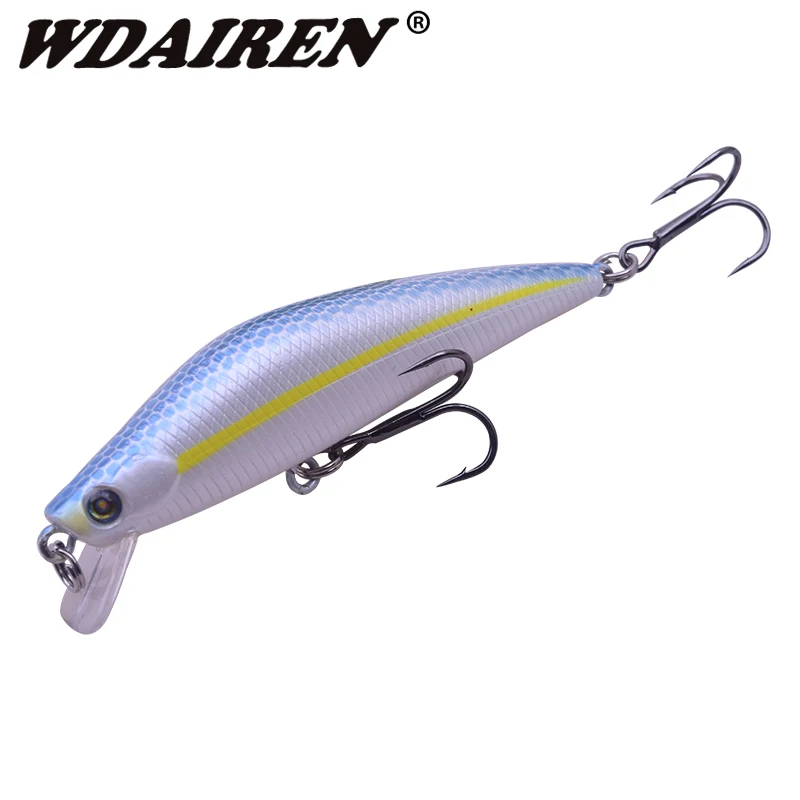 WDAIREN Fishing Lure Hard Bait Minnow 80mm 8g Artificial Baits Fishing Wobbler Dive 1m Pike Bass Crankbait Fishing tackle WD-515
WDAIREN Fishing Lure Hard Bait Minnow 80mm 8g Artificial Baits Fishing Wobbler Dive 1m Pike Bass Crankbait Fishing tackle WD-515