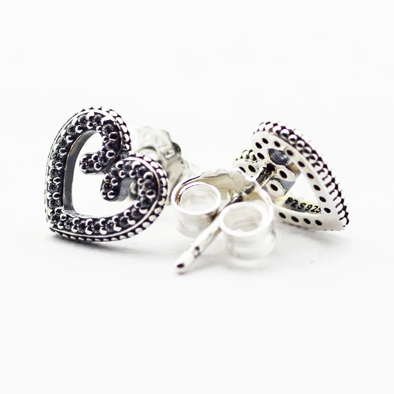 CKK 925 Sterling Silver Heart Swirls Stud Earrings For Women Original Jewelry Making Fashion Anniversary Gift
CKK 925 Sterling Silver Heart Swirls Stud Earrings For Women Original Jewelry Making Fashion Anniversary Gift
