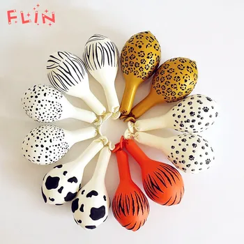 10 pcs 12inch Animal Latex Inflatable Balloons Cow Tiger Zebra Paw Leopard Balloon Birthday Jungle Theme party Helium Globos
10 pcs 12inch Animal Latex Inflatable Balloons Cow Tiger Zebra Paw Leopard Balloon Birthday Jungle Theme party Helium Globos