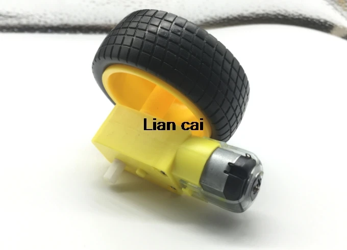 TT Motor 130motor with the wheel Smart Car Robot Gear Motor for Arduino DC3V-6V DC Gear Motor 1pcs TT motor+1pcs 65mm wheel
TT Motor 130motor with the wheel Smart Car Robot Gear Motor for Arduino DC3V-6V DC Gear Motor 1pcs TT motor+1pcs 65mm wheel