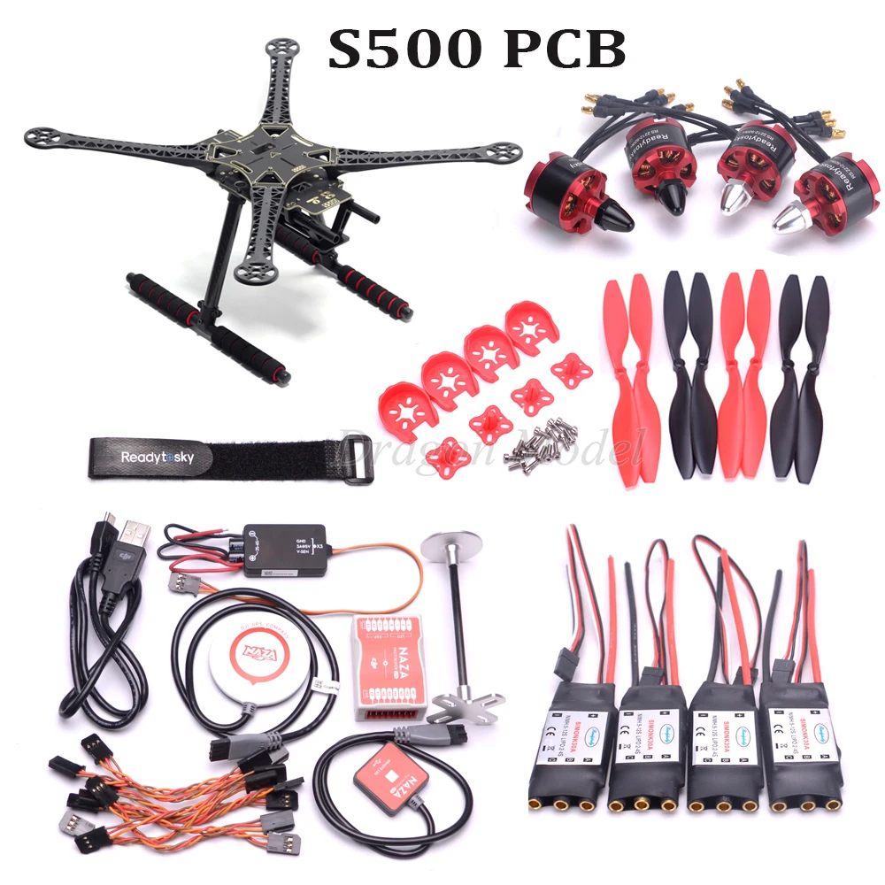 S500 X500 F450 PCB Quadcopter Frame Kit Original Naza M Lite Flight Controller Board & GPS Combo 2212 920kv motor 30A simonk ESC
S500 X500 F450 PCB Quadcopter Frame Kit Original Naza M Lite Flight Controller Board & GPS Combo 2212 920kv motor 30A simonk ESC