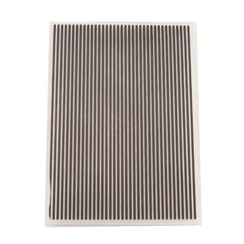 Plastic Embossing Folder Template DIY Scrapbook Photo Album Card Craft Stripe--Y142
Plastic Embossing Folder Template DIY Scrapbook Photo Album Card Craft Stripe--Y142