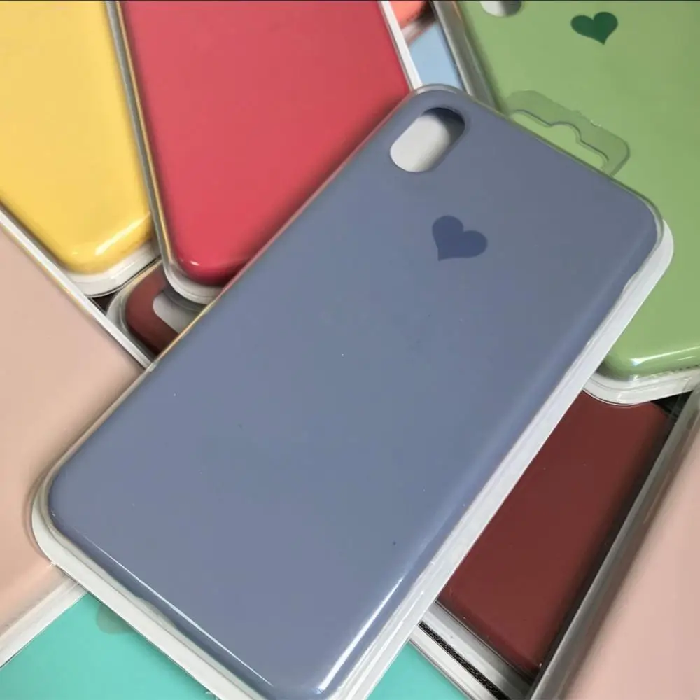 Love Heart Phone Case For iPhone 6 6S 7 8 Plus X XS Max XR Case Original Liquid Silicone Soft Shockproof Back Cover Shockproof
Love Heart Phone Case For iPhone 6 6S 7 8 Plus X XS Max XR Case Original Liquid Silicone Soft Shockproof Back Cover Shockproof