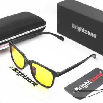 Brightzone Classic Rectangle Black Frame Yellow Tinted Lenses Anti Blue Ray Glasses Recommend For Oval & Round Face Shape Oculos
Brightzone Classic Rectangle Black Frame Yellow Tinted Lenses Anti Blue Ray Glasses Recommend For Oval & Round Face Shape Oculos