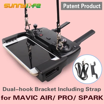 Dual-hook Bracket Including Strap for DJI MAVIC AIR/ MAVIC PRO/ Mavic 2/SPARK Remote Controller Neckstrap Drone Accessories
Dual-hook Bracket Including Strap for DJI MAVIC AIR/ MAVIC PRO/ Mavic 2/SPARK Remote Controller Neckstrap Drone Accessories