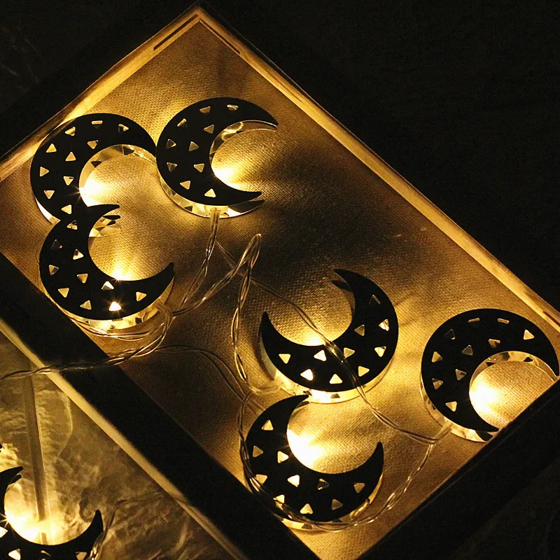 Moon Shape Ramadan String Light Muslim Islamic Eid Ramadan Decor Lamp LED Home Party Decoration Lantern Lights Garden Accessory
Moon Shape Ramadan String Light Muslim Islamic Eid Ramadan Decor Lamp LED Home Party Decoration Lantern Lights Garden Accessory