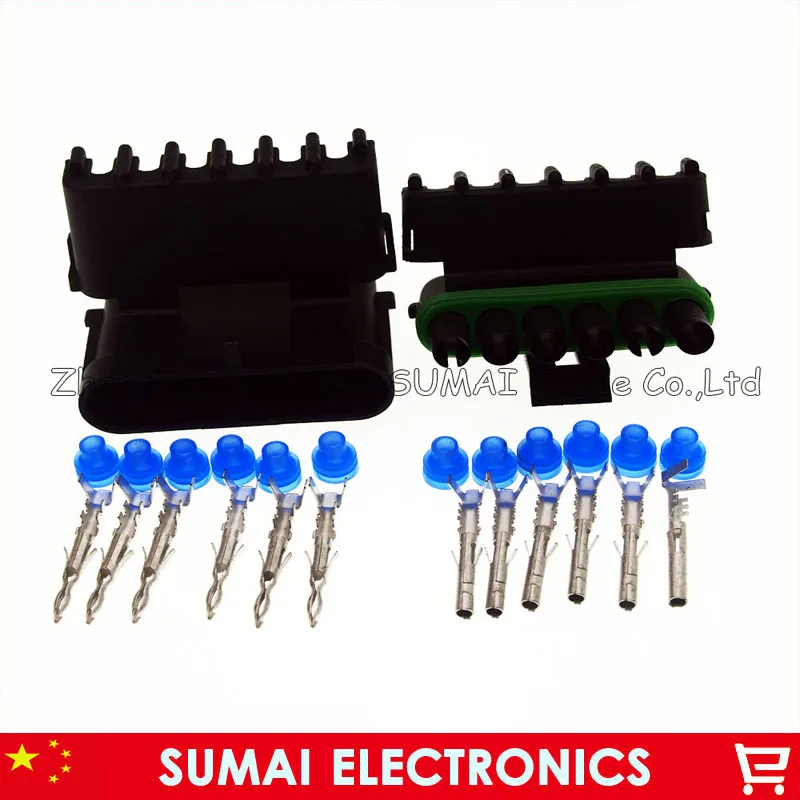6 Pin/way 2.5mm auto sensor plug,Car waterproof electrical connector for delphi car motorcycle ect
6 Pin/way 2.5mm auto sensor plug,Car waterproof electrical connector for delphi car motorcycle ect