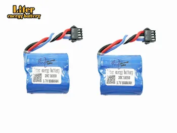 2pcs/lot 3.7V 800mAh Li-ion battery for H100 High speed RC boat 18350 2s lipo Battery
2pcs/lot 3.7V 800mAh Li-ion battery for H100 High speed RC boat 18350 2s lipo Battery
