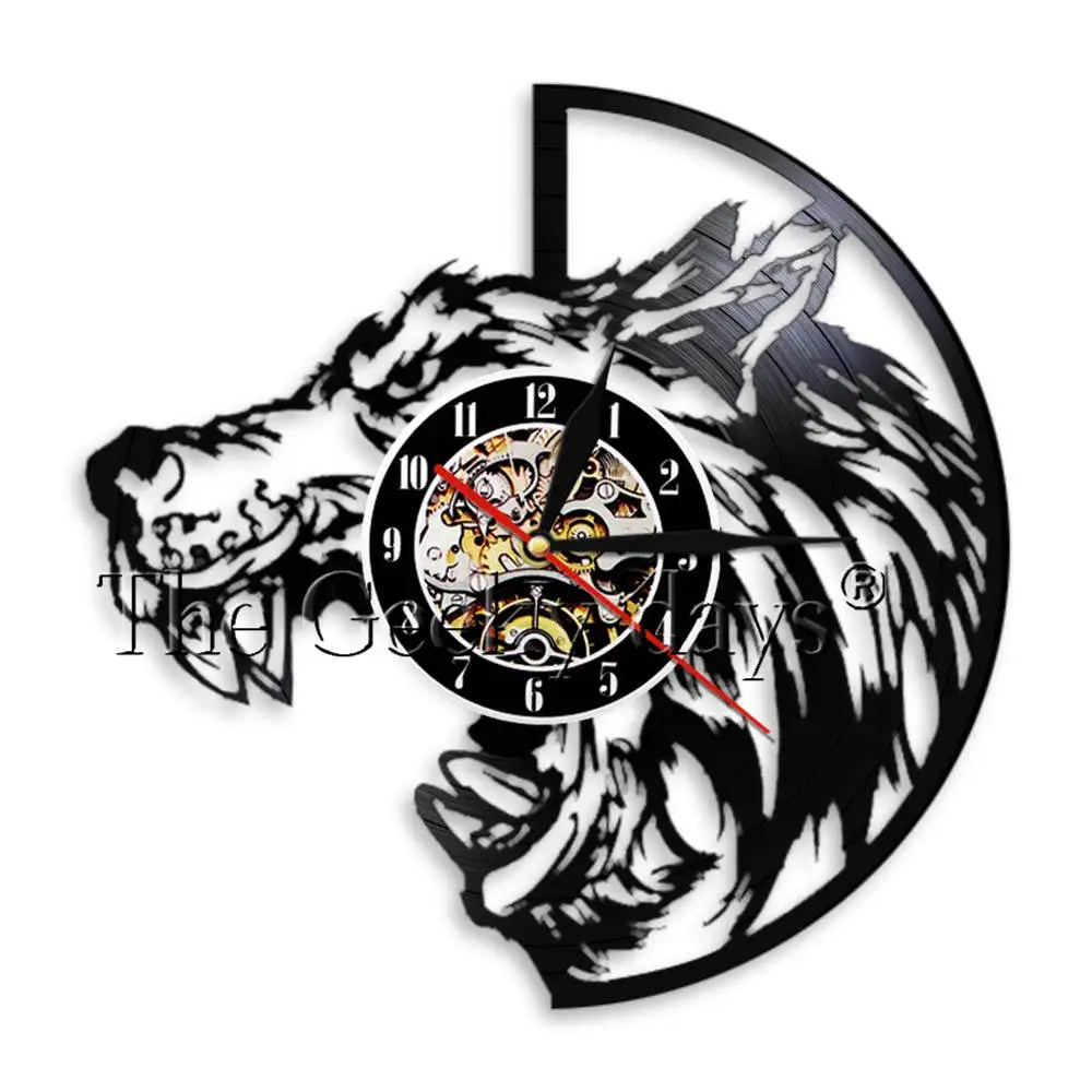 Wolf Wall Art Vinyl Record Clock Wolf Portrait Wolf Head Laser Cut Decor Wall Clock Animals Wolf Tooth Large Mouth Clock Watch
Wolf Wall Art Vinyl Record Clock Wolf Portrait Wolf Head Laser Cut Decor Wall Clock Animals Wolf Tooth Large Mouth Clock Watch