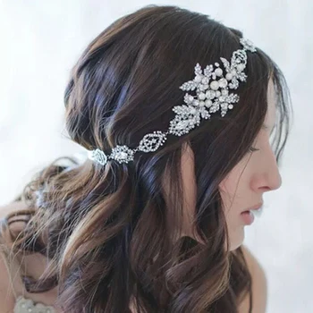 Clear Rhinestone Women Hair Accessories Pearl Crystal Hair Chain Headpieces Head Jewelry Bridal Wedding Ribbon Headband
Clear Rhinestone Women Hair Accessories Pearl Crystal Hair Chain Headpieces Head Jewelry Bridal Wedding Ribbon Headband