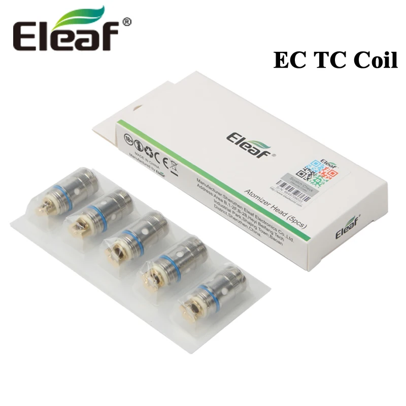 5pcs/lot Eleaf EC TC Coil Head 0.15ohm For iJust 2 TC Melo Atomizer Replacement EC Ni Coils For E Cigarette iStick 60W Vaporizer
5pcs/lot Eleaf EC TC Coil Head 0.15ohm For iJust 2 TC Melo Atomizer Replacement EC Ni Coils For E Cigarette iStick 60W Vaporizer