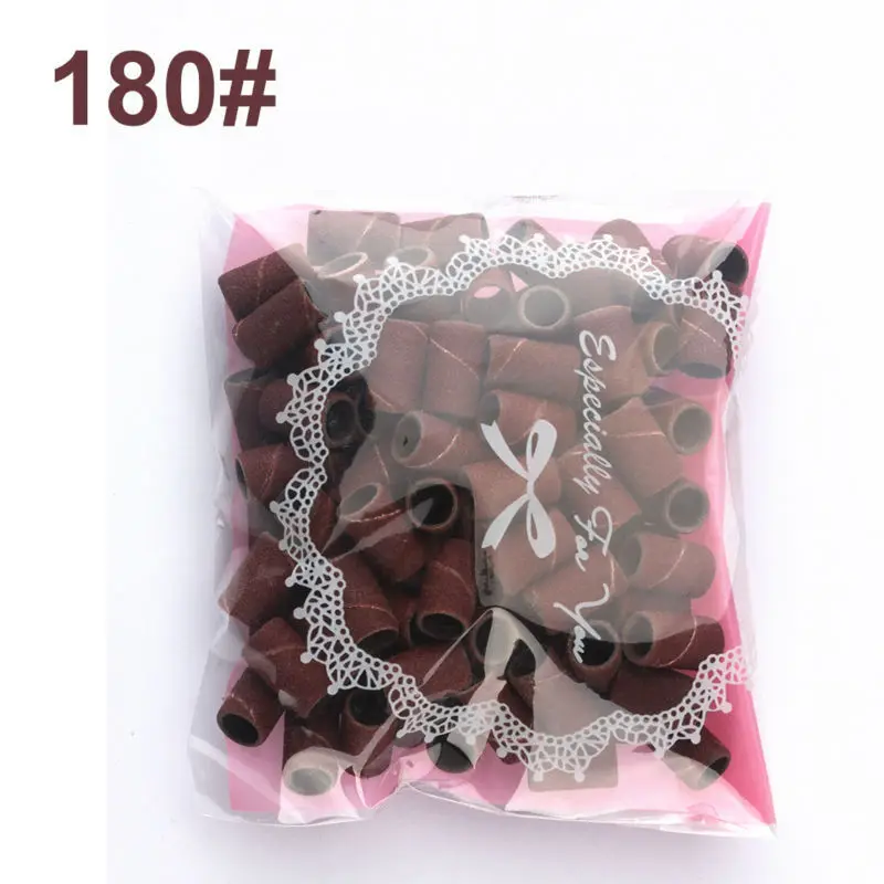 Nail Art Drill Professional Electric Manicure Drill 180# 100pcs/pack Drill Bits Sanding Band Accessory Nail Salon Nail Art Tools
Nail Art Drill Professional Electric Manicure Drill 180# 100pcs/pack Drill Bits Sanding Band Accessory Nail Salon Nail Art Tools