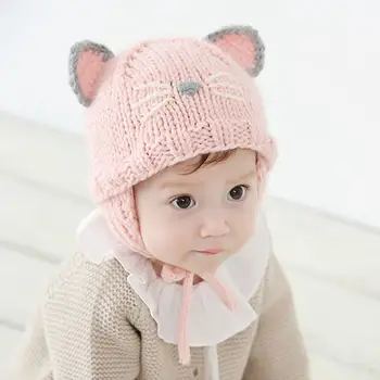 Baby Hats 2018 Spring Autumn Lovely Earmuffs Warm Knitted Caps for Infant Boys Girls Children New Fashion Cartoon Hats Kids Caps
Baby Hats 2018 Spring Autumn Lovely Earmuffs Warm Knitted Caps for Infant Boys Girls Children New Fashion Cartoon Hats Kids Caps