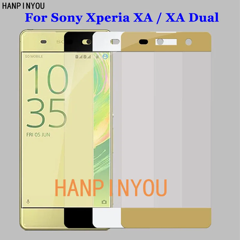 For Sony XA Full Coverage Tempered Glass 9H 2.5D Premium Screen Protector Film For Sony Xperia XA / Dual F3111 F3113 F3115 5.0"
For Sony XA Full Coverage Tempered Glass 9H 2.5D Premium Screen Protector Film For Sony Xperia XA / Dual F3111 F3113 F3115 5.0"