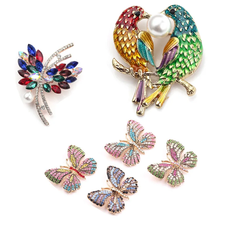 Crystal Glass Golden Brooch Color Butterfly Biplanen Rhinestone Dazzling Brooch Jewelry For Women Birthday Party Decoration Gift
Crystal Glass Golden Brooch Color Butterfly Biplanen Rhinestone Dazzling Brooch Jewelry For Women Birthday Party Decoration Gift